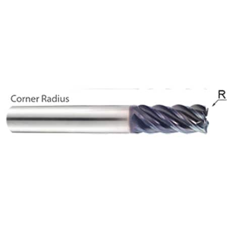 Titanox-Power 5 Flute Corner Radius End Mill